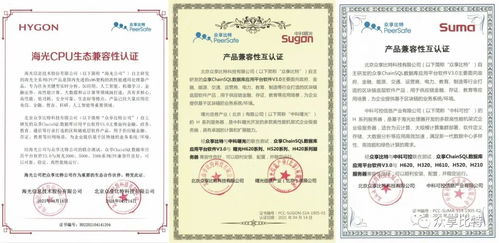 ChainSQL完成與海光、中科曙光、中科可控產品兼容性認證 開啟國產化數據庫新篇章